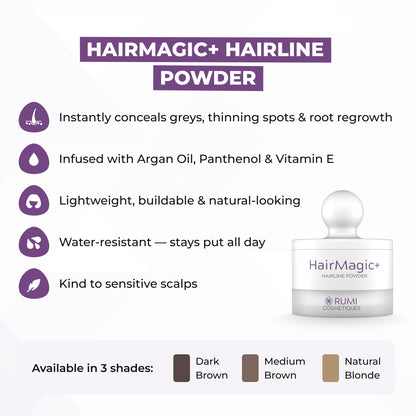 HairMagic+ Hairline Powder